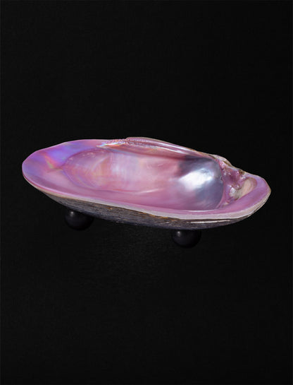 Nacrescent Shell Tray, pink